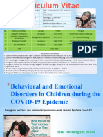 Behavioral and Emotional Disorders in Children during the