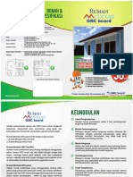 Brosur Rumah Modular GRC Board