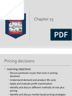 Chapter 15 - Pricing Decisions