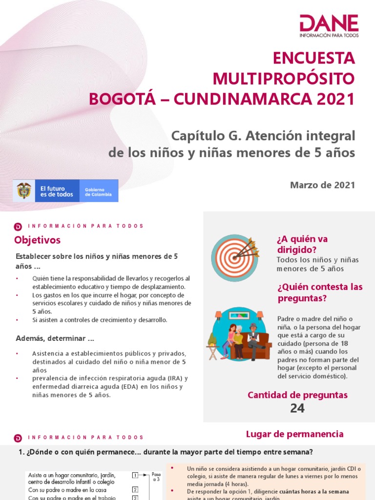 Atención Integral Niños Menores 5 Años 2021 | PDF | Cuidado de los ...