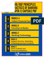 JAIIB Paper 1 CAPSULE PDF 2.O Principles Practices of Banking 1