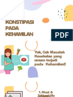 Konstipasi Pada Kehamilan