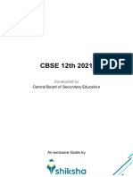 CBSE 12th 2021: Central Board of Secondary Education