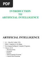 1 Intro To AI