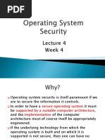 Lecture 4 - OS Security