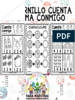 Cuadernillo Cuenta y Suma Conmigo Por Materiales Educativos Maestras