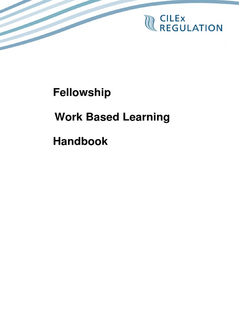 CILEx Fellowship Application Guide | PDF | Competence (Human Resources ...