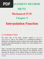 05 Interpolation Functions for Finite Element Formulation