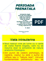 Perioada Prenatala