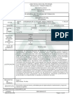 Gestion Integral de La Calidad, Medio Ambiente, Seguridad y Salud Ocupacional.