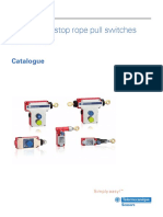 Emergency Stop Rope Pull Switches Catalogue