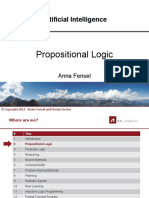 Propositional Logic: Artificial Intelligence