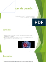 Diapositivas de Cancer de Pulmon