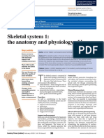 Skeletal System 1 The Anatomy and Physiology of Bones