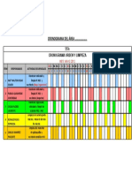 5.- Programa de Orden y Limpieza 5S