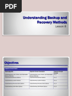 Understanding Backup and Recovery Methods: Lesson 8