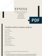 2 Presentation (Syntax)