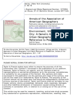 Annals of The Association of American Geographers