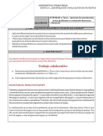 Finanzas: Amortización, evaluación y series gradientes