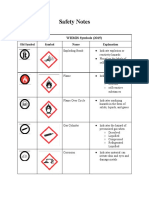 Safety Notes: WHMIS Symbols WHMIS Symbols (2015)