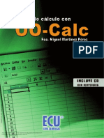 Hojas de Cálculo Con OO-Calc - (Hojas de Cálculo Con OO-Calc)