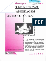 G1-0344- O Rito de Iniciação - Uma Abordagem Antropológica - William de Carvalho