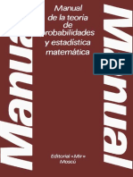V.S. Koroliuk - Manual de La Teoría de Probabilidades y Estadística Matemática 