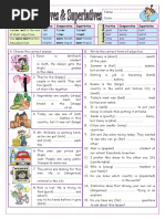 Comparatives and Superlatives PRACTICE