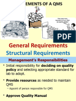 Quality Assurance - General and Structural Requirements