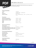 G2 1U Sliding Modular Fiber Panel | PDF