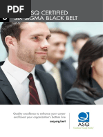 The Asq Certified Six Sigma Black Belt