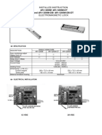 8 AR-1200M Electro Magnetic Door Lock