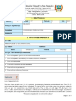 Taller - 2 - Grado - 11° PRINCIPIOS DE LA DOCTRINA SOCIAL