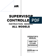 Air Compressor (Sullair LS200S-125HH) Supervisor Controller Instruction Manual