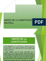 Estructura de La Constitución Política