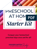 Preschool at Home Starter Kit 2021