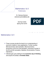 Mathematics I