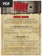 Bang! - Reglas Para Pistolero Solitario