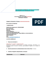 Anexo B - Propuesta Tecnica para PROYECTOS