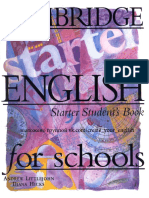 Cambridge English for Schools Starter