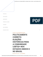 Politicamente Correto_ Eleições históricas para a comunidade LGBTQI+ nos Estados Unidos e no Brasil – Jornal Universitário do Porto