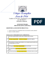 Repaso de 6to de Secundaria