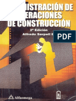 Administración de Operaciones de Construcción - Alfredo Serpell B. (2da Edición)