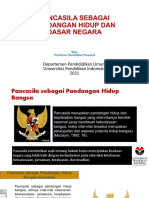 Pertemuan 5 - Pancasila Sebagai Pandangan Hidup Dan Sebagai Dasar Negara Revisi