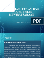 Materi Fungsi Dan Peran Wirausaha