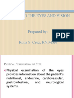 Assessing of The Eyes and Vision