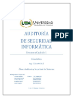 Tarea Grupo I Capitulo I Auditoria de Seguridad de Informatica