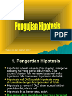 Minggu 11-12.pengujian Hipotesis