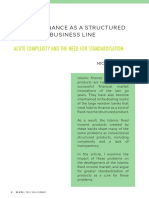 Islamic Finance Structured Products Complexity Standardization
