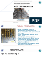 Materi k3 TANGGA DAN PERANCAH Kds